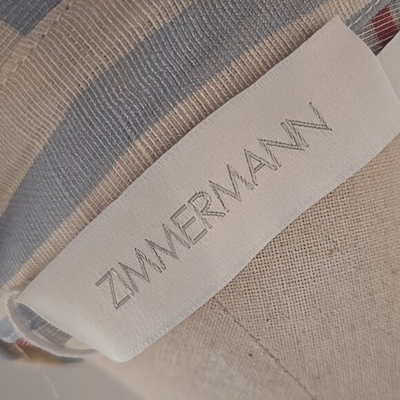 Zimmermann Rebellion Striped Midi Dress - Picture 13 of 13